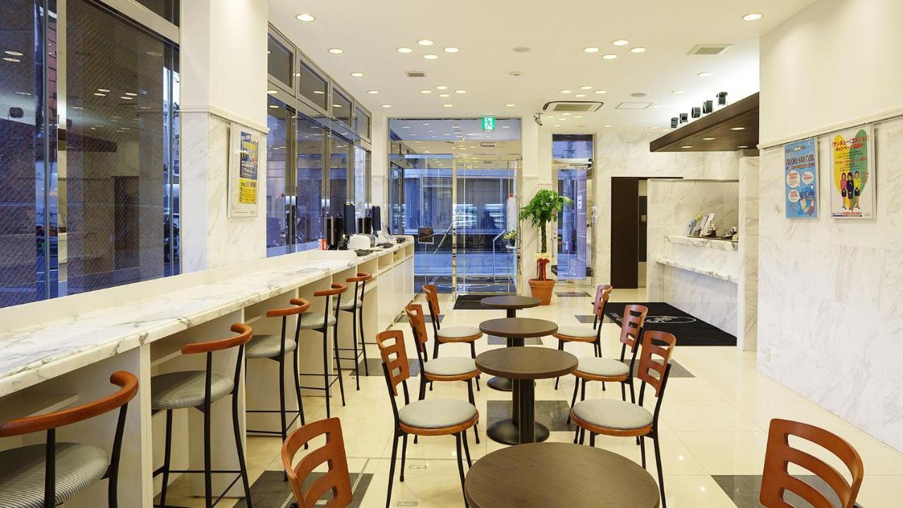 Toyoko Inn Tokyo Nihombashi Hamacho Meijiza Mae Bagian luar foto