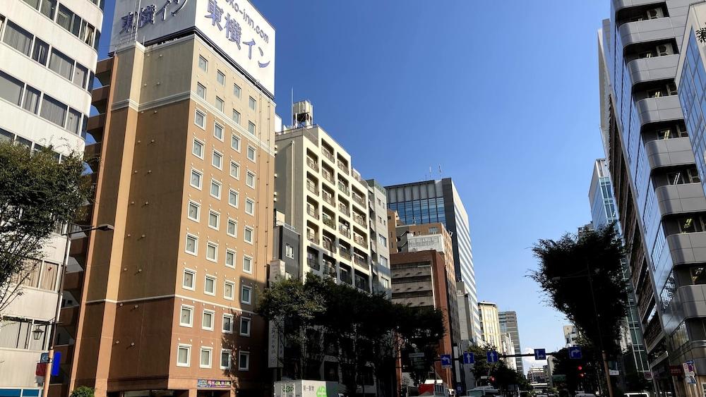 Toyoko Inn Tokyo Nihombashi Hamacho Meijiza Mae Bagian luar foto